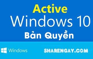 Hướng dẫn kích hoạt bản quyền Windows, Office an toàn - miễn phí
